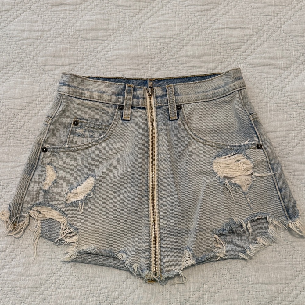 LF x Carmar Denim Skirt